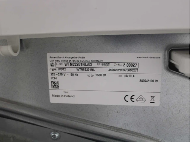 Bosch serie|4 varioperfect ecosilence drive wasmachines & bosch serie|4 wasdrogers - afbeelding 8 van  8