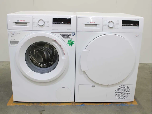 Bosch serie|4 varioperfect ecosilence drive wasmachines & bosch serie|4 wasdrogers - afbeelding 1 van  8