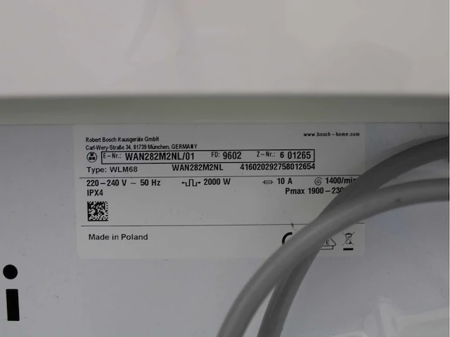 Bosch serie|4 varioperfect ecosilence drive wasmachines & bosch serie|4 wasdrogers - afbeelding 5 van  8