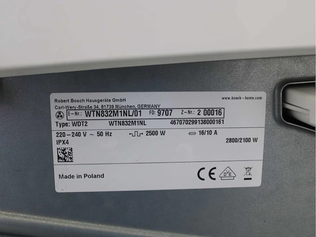 Bosch serie|4 varioperfect ecosilence drive wasmachines & bosch serie|4 wasdrogers - afbeelding 8 van  8