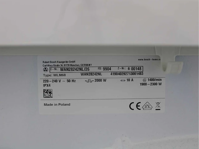 Bosch serie|4 varioperfect ecosilence drive wasmachines & bosch serie|4 wasdrogers - afbeelding 5 van  8