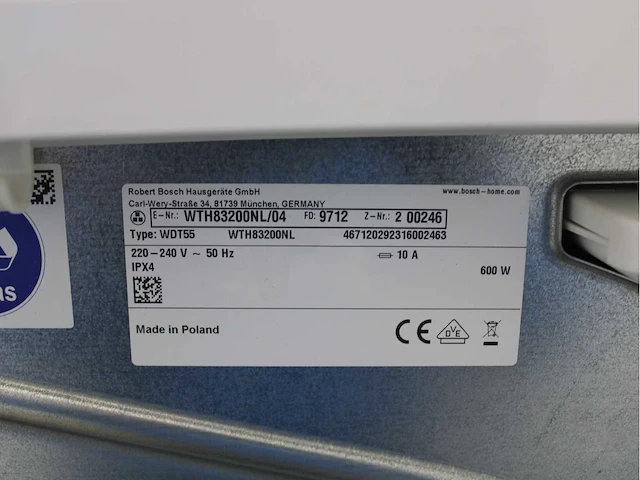 Bosch serie|4 varioperfect ecosilence drive wasmachines & bosch serie|4 wasdrogers - afbeelding 8 van  8