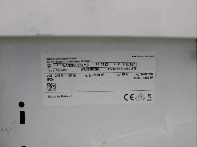 Bosch serie|4 varioperfect ecosilence drive wasmachines & bosch serie|4 wasdrogers - afbeelding 5 van  8