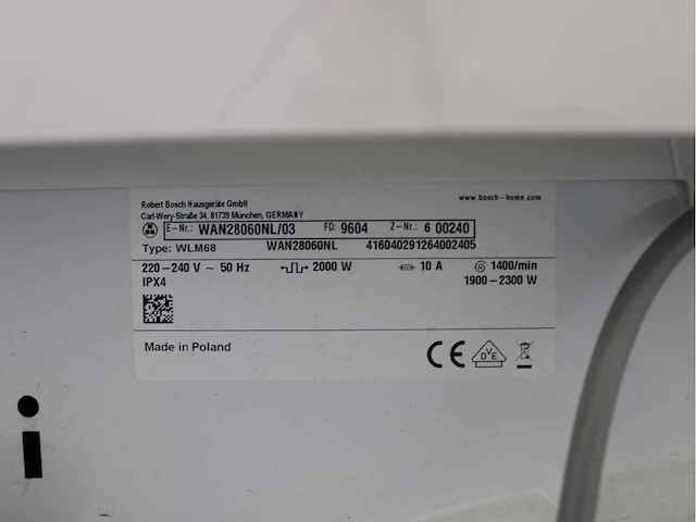Bosch serie|4 varioperfect ecosilence drive wasmachines & bosch serie|4 wasdrogers - afbeelding 5 van  8