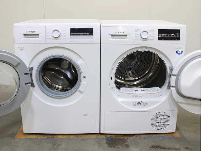 Bosch serie|4 varioperfect ecosilence drive wasmachines & bosch serie|6 selfcleaning condenser a+++ wasdrogers - afbeelding 2 van  8