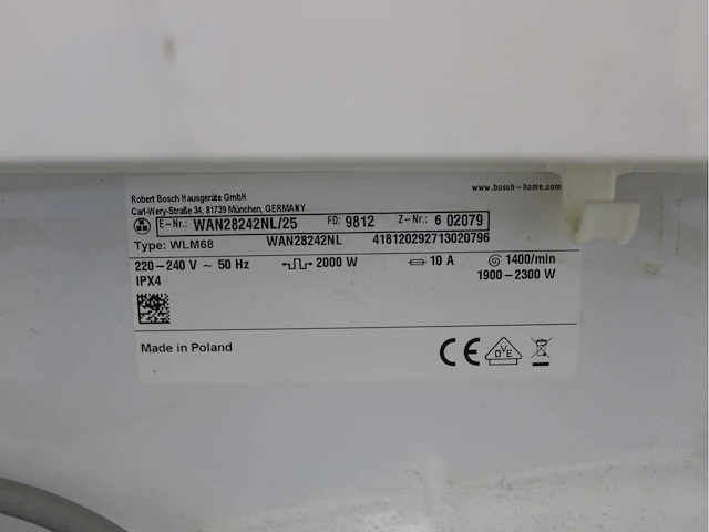 Bosch serie|4 varioperfect ecosilence drive wasmachines & bosch serie|6 selfcleaning condenser a+++ wasdrogers - afbeelding 5 van  8