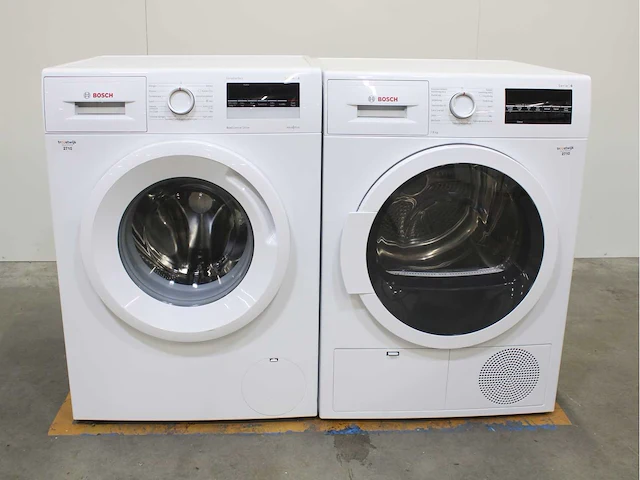 Bosch serie|4 varioperfect ecosilence drive wasmachines & bosch serie|6 wasdrogers - afbeelding 1 van  8