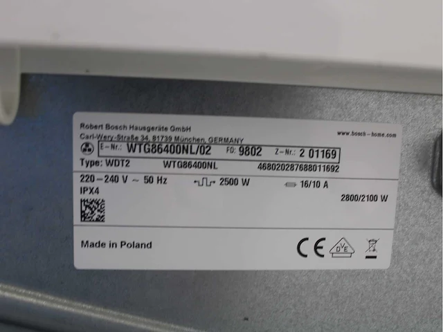 Bosch serie|4 varioperfect ecosilence drive wasmachines & bosch serie|6 wasdrogers - afbeelding 8 van  8
