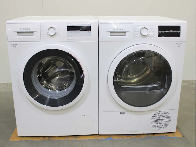 Bosch serie|4 varioperfect ecosilence drive wasmachines & bosch serie|6 wasdrogers - afbeelding 1 van  8