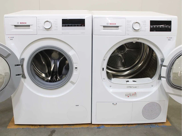 Bosch serie|4 varioperfect ecosilence drive wasmachines & bosch serie|6 wasdrogers - afbeelding 2 van  8
