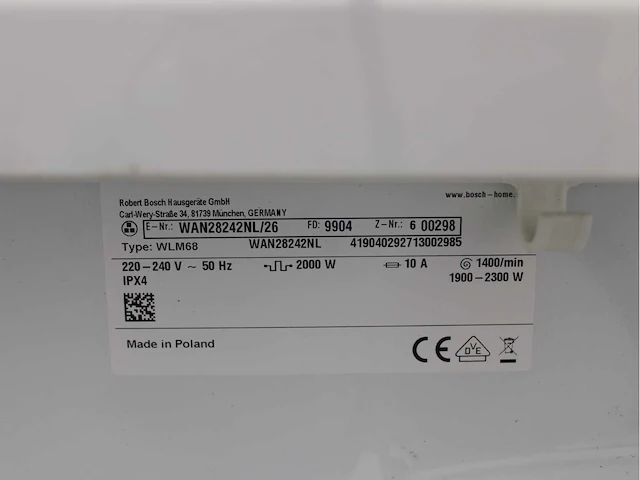 Bosch serie|4 varioperfect ecosilence drive wasmachines & bosch serie|6 wasdrogers - afbeelding 5 van  8