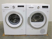 Bosch serie|4 varioperfect exclusiv wasmachine & bosch serie|4 exclusiv wasdroger - afbeelding 1 van  7