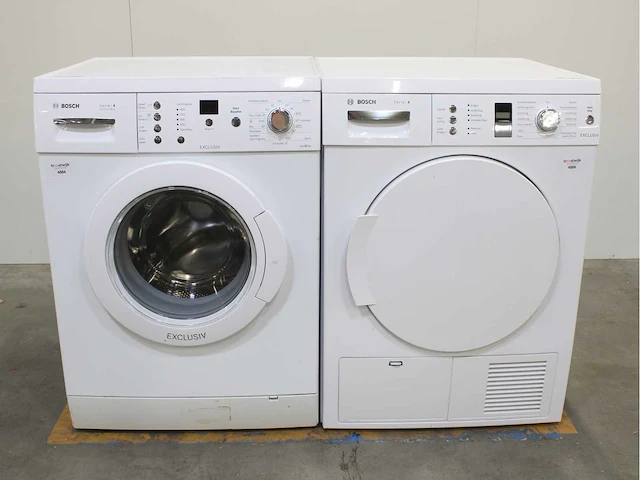 Bosch serie|4 varioperfect exclusiv wasmachine & bosch serie|4 exclusiv wasdroger - afbeelding 2 van  8