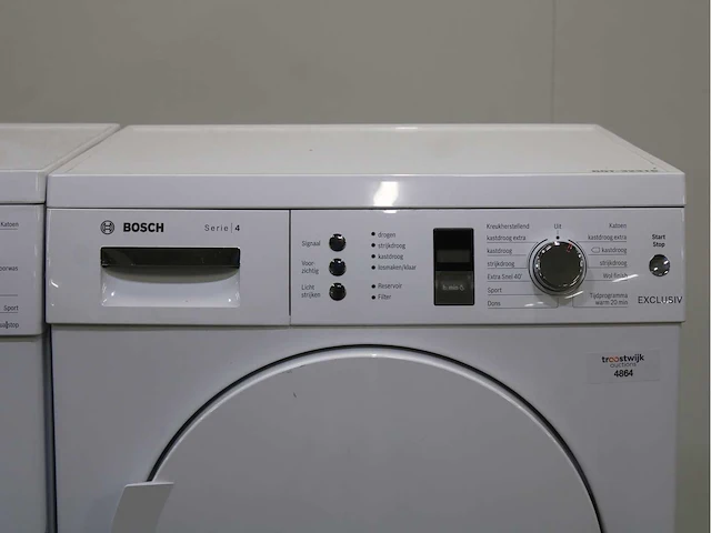 Bosch serie|4 varioperfect exclusiv wasmachine & bosch serie|4 exclusiv wasdroger - afbeelding 6 van  8