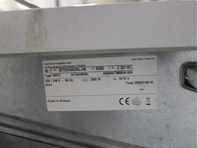 Bosch serie|4 varioperfect exclusiv wasmachines & bosch serie|4 exclusiv wasdrogers - afbeelding 8 van  8