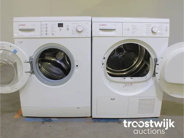 Bosch serie|4 varioperfect wasmachine & bosch serie|4 droger - afbeelding 2 van  8