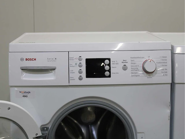 Bosch serie|4 varioperfect wasmachine & bosch serie|4 wasdroger - afbeelding 2 van  7