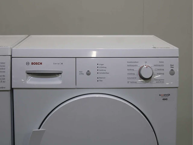 Bosch serie|4 varioperfect wasmachine & bosch serie|4 wasdroger - afbeelding 4 van  5