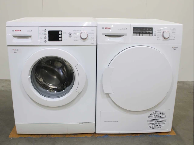 Bosch serie|4 varioperfect wasmachines & bosch serie|4 selfcleaning condenser wasdrogers - afbeelding 1 van  8