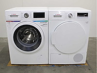 Bosch serie|6 activeoxygen ecosilencedrive wasmachine & bosch serie|4 exclusiv wasdroger - afbeelding 1 van  8