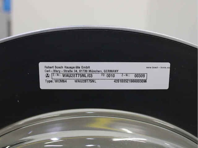 Bosch serie|6 aquastop ecosilence drive wasmachine & bosch serie|4 wasdroger - afbeelding 5 van  8