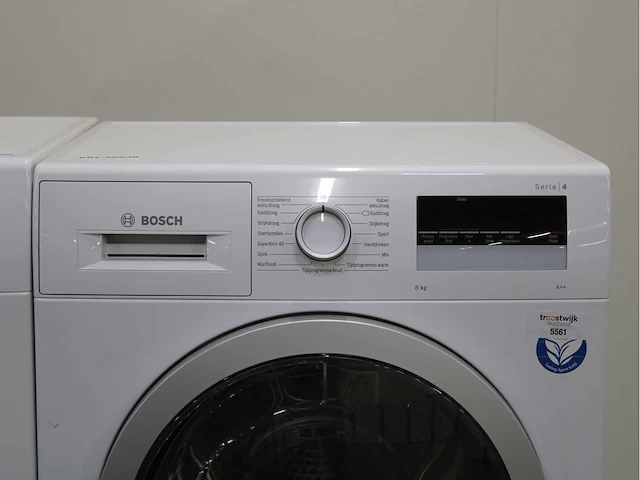 Bosch serie|6 aquastop ecosilence drive wasmachine & bosch serie|4 wasdroger - afbeelding 6 van  8