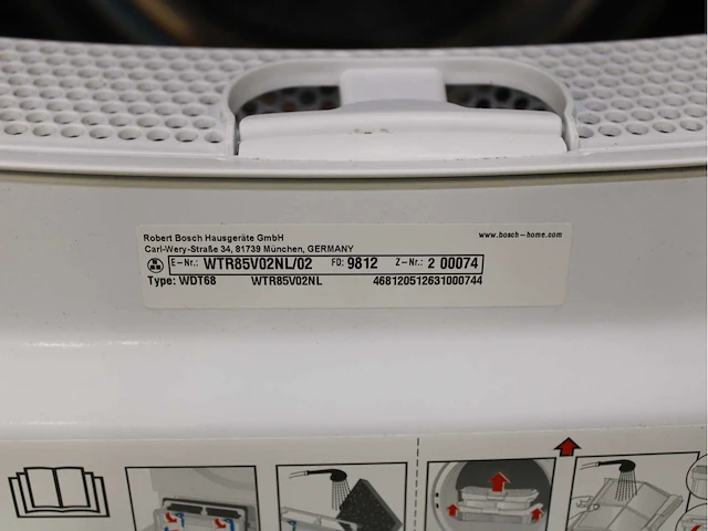 Bosch serie|6 aquastop ecosilence drive wasmachine & bosch serie|4 wasdroger - afbeelding 8 van  8