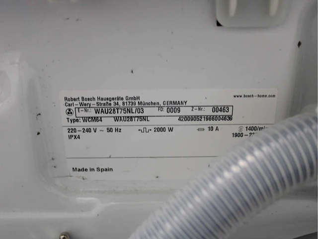 Bosch serie|6 aquastop ecosilence drive wasmachine & bosch serie|6 wasdroger - afbeelding 4 van  6