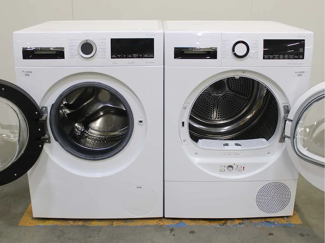 Bosch serie|6 aquastop wasmachine & bosch serie|6 selfcleaning condenser wasdroger - afbeelding 2 van  8