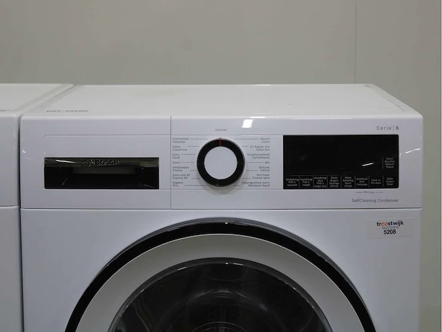 Bosch serie|6 aquastop wasmachine & bosch serie|6 selfcleaning condenser wasdroger - afbeelding 6 van  8