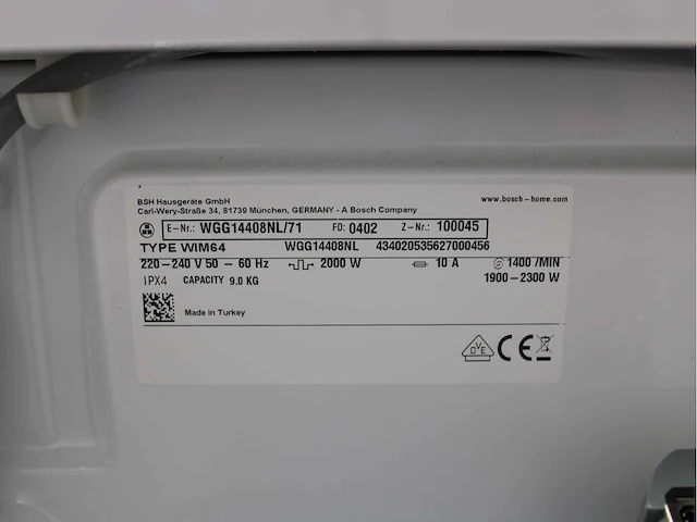 Bosch serie|6 aquastop wasmachine & bosch serie|6 selfcleaning condenser wasdroger - afbeelding 5 van  8