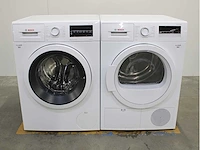 Bosch serie|6 ecosilence drive wasmachine & bosch serie|4 wasdroger - afbeelding 1 van  8