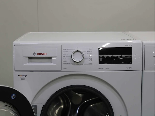 Bosch serie|6 ecosilence drive wasmachine & bosch serie|4 wasdroger - afbeelding 3 van  8