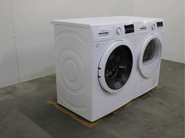 Bosch serie|6 ecosilence drive wasmachine & bosch serie|4 wasdroger - afbeelding 4 van  8