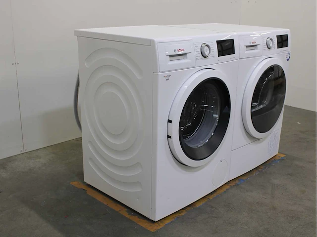 Bosch serie|6 ecosilence drive wasmachine & bosch serie|6 selfcleaning condenser wasdroger - afbeelding 4 van  8