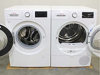 Bosch serie|6 ecosilence drive wasmachine & bosch serie|6 selfcleaning condenser wasdroger - afbeelding 1 van  7