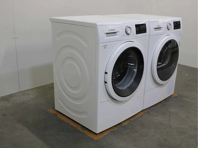 Bosch serie|6 ecosilence drive wasmachine & bosch serie|6 selfcleaning condenser wasdroger - afbeelding 3 van  7