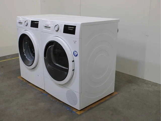 Bosch serie|6 ecosilence drive wasmachine & bosch serie|6 selfcleaning condenser wasdroger - afbeelding 6 van  7