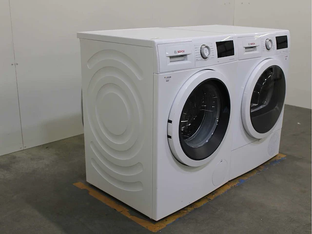 Bosch serie|6 ecosilence drive wasmachine & bosch serie|6 selfcleaning condenser wasdroger - afbeelding 4 van  8