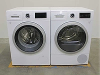Bosch serie|6 ecosilence drive wasmachine & bosch serie|6 selfcleaning condenser wasdroger - afbeelding 1 van  8