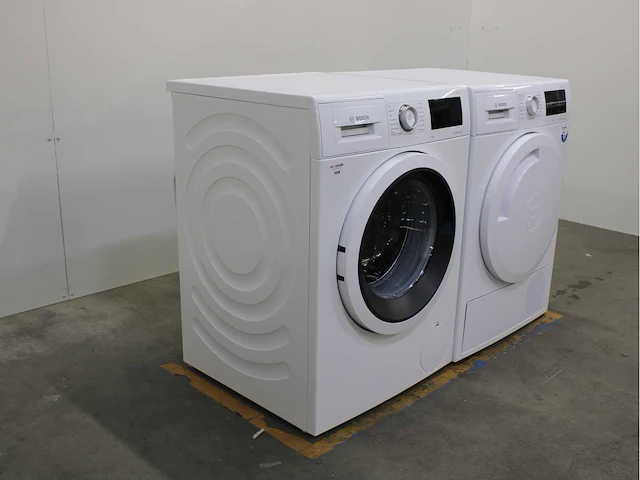 Bosch serie|6 ecosilence drive wasmachine & bosch serie|6 selfcleaning condenser wasdroger - afbeelding 4 van  8