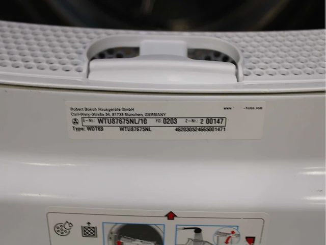 Bosch serie|6 ecosilence drive wasmachine & bosch serie|6 selfcleaning condenser wasdroger - afbeelding 8 van  8