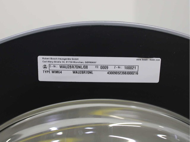 Bosch serie|6 ecosilence drive wasmachine & bosch serie|6 selfcleaning condenser wasdroger - afbeelding 5 van  8