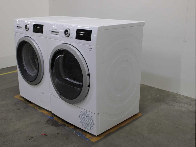Bosch serie|6 ecosilence drive wasmachine & bosch serie|6 selfcleaning condenser wasdroger - afbeelding 7 van  8