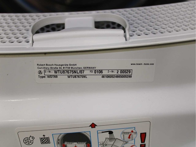 Bosch serie|6 ecosilence drive wasmachine & bosch serie|6 selfcleaning condenser wasdroger - afbeelding 8 van  8