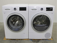 Bosch serie|6 ecosilence drive wasmachine & bosch serie|6 selfcleaning condenser wasdroger - afbeelding 1 van  8