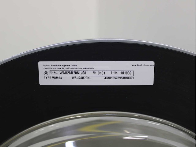 Bosch serie|6 ecosilence drive wasmachine & bosch serie|6 selfcleaning condenser wasdroger - afbeelding 5 van  8