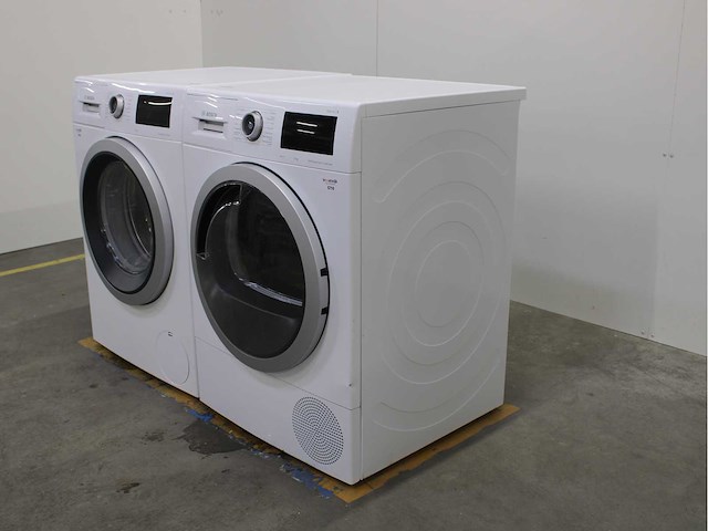 Bosch serie|6 ecosilence drive wasmachine & bosch serie|6 selfcleaning condenser wasdroger - afbeelding 7 van  8