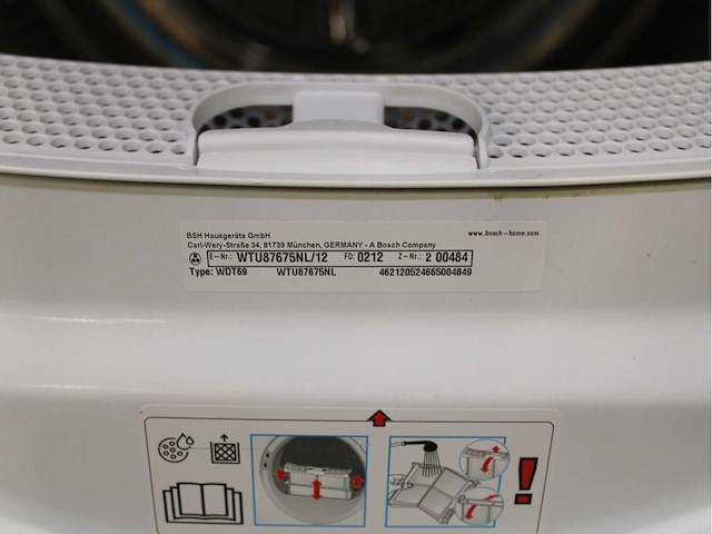 Bosch serie|6 ecosilence drive wasmachine & bosch serie|6 selfcleaning condenser wasdroger - afbeelding 8 van  8