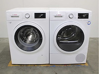 Bosch serie|6 ecosilence drive wasmachine & bosch serie|6 selfcleaning condenser wasdroger